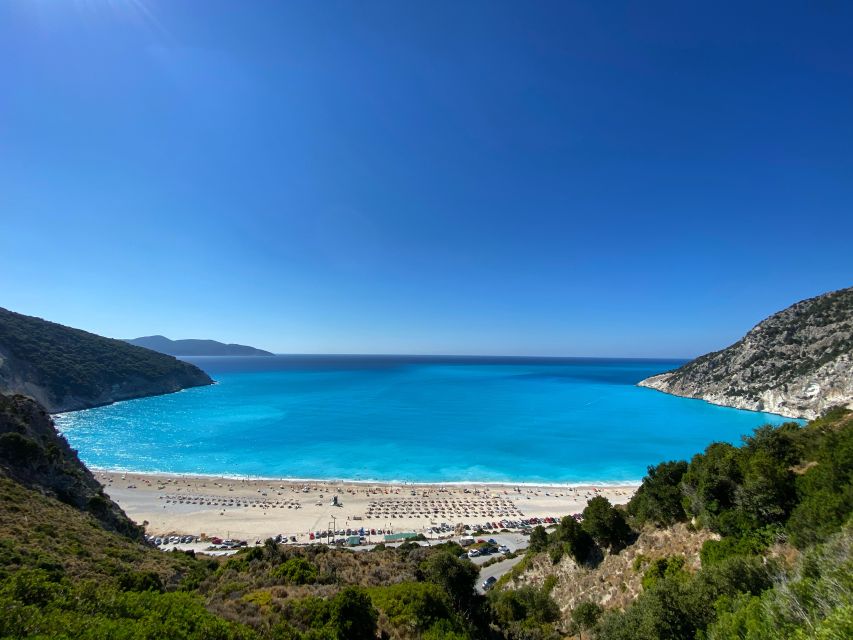 Kefalonia: Road Trip to Myrtos Beach, Assos & Fiskardo - Myrtos Beach: Beautiful Water, Short Beach Time