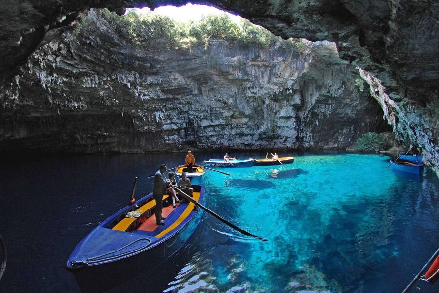 Kefalonia: Wine Tasting, Melissani, Drogarati & Fiscardo - Drogarati Cave and Its 150 Steep Steps