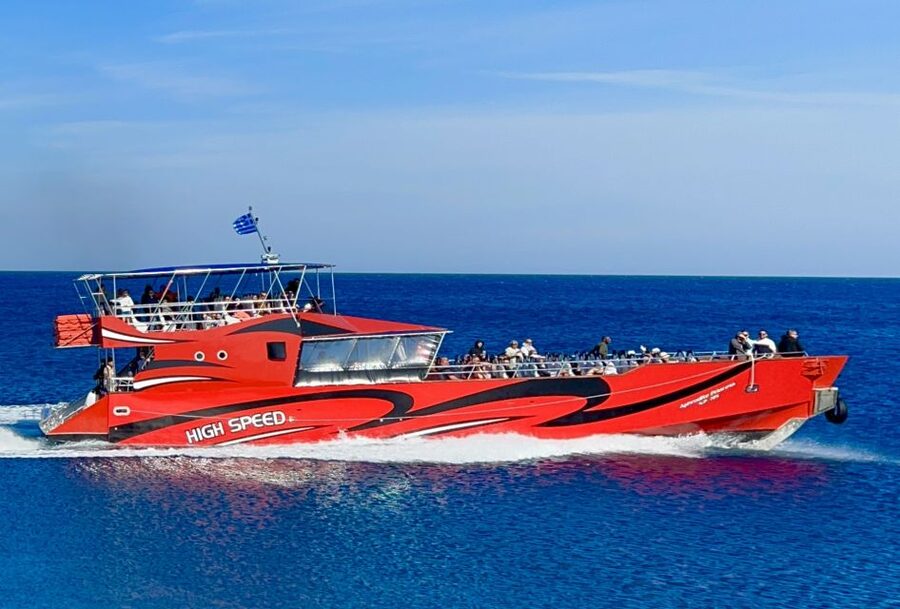 Kiotari, Lardos, Lindos: High Speed Boat Trip to Rhodes Town - Six hours inside the Medieval City