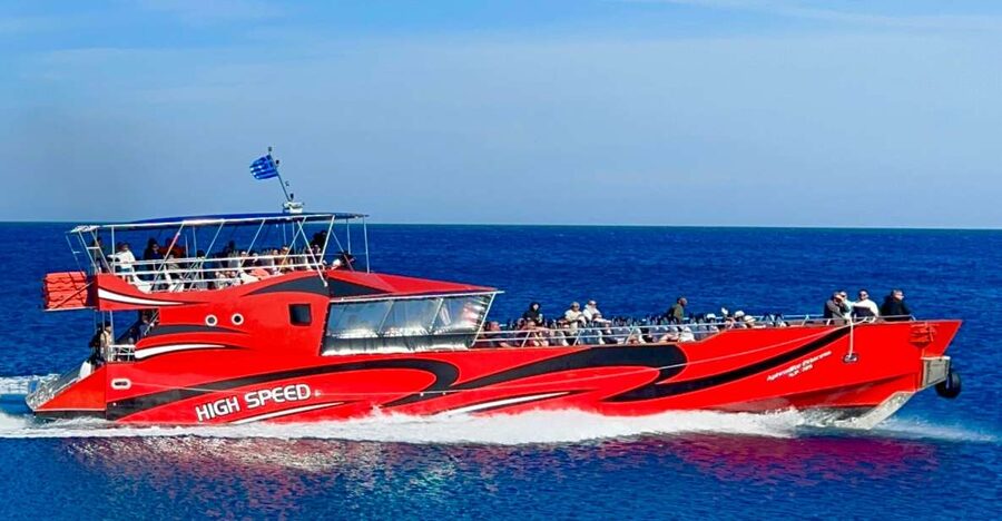 Kiotari, Lardos, Lindos: High Speed Boat Trip to Rhodes Town - The $79 price and what you receive