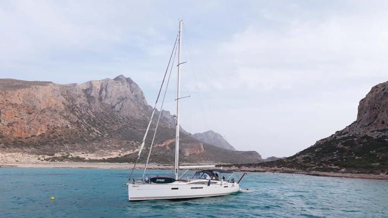 Kissamos: Balos & Gramvousa Sailing Cruise with Meal - Gramvousa: fortress views and clear water