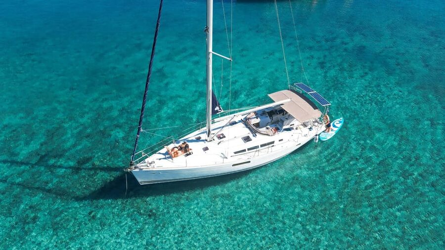 Kolimvari: Sailing Cruise with Meal & Water Activities - Leaving Kolymvari for Chania’s open coast