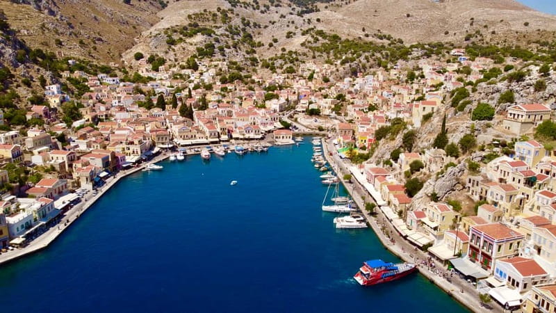 Kolymbia: High-Speed Boat to Symi Island & St George's Bay - The fast crossing to Symi