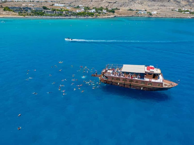 Kolympia : Transfer & Cruise to Lindos with 3 Swimming Stops - A smart way to combine Lindos and the coast