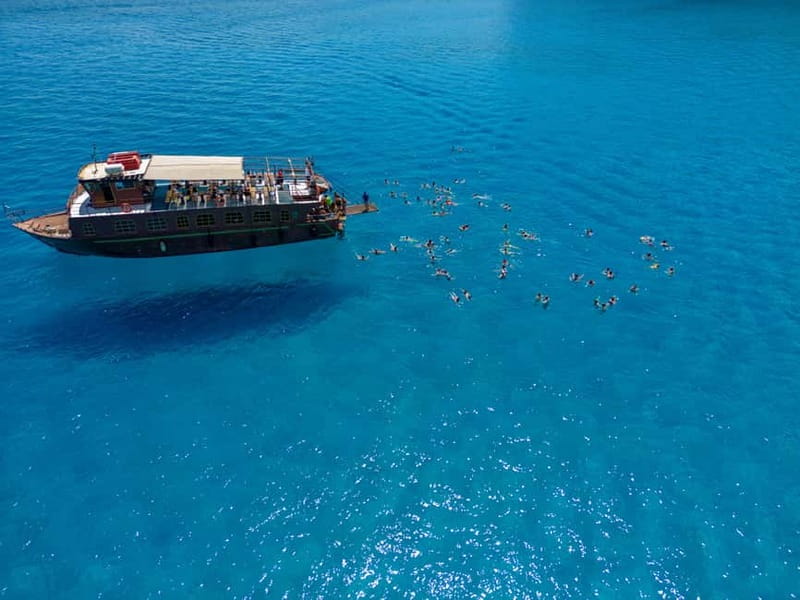 Kolympia : Transfer & Cruise to Lindos with 3 Swimming Stops - Cruising south toward Lindos