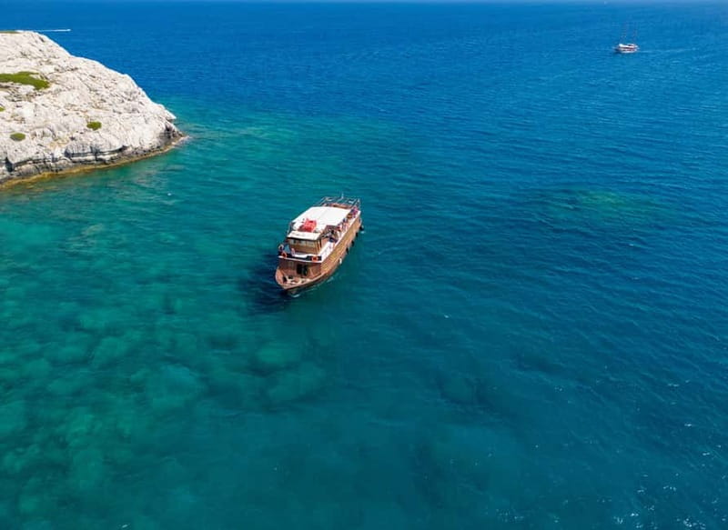 Kolympia : Transfer & Cruise to Lindos with 3 Swimming Stops - Pickup from Kolympia hotels