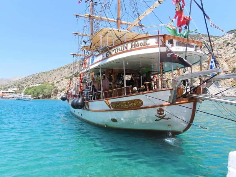 Kos : 3-Island Wooden Ship Cruise w/ Lunch on Captain Hook - Dolphin watching across the Dodecanese