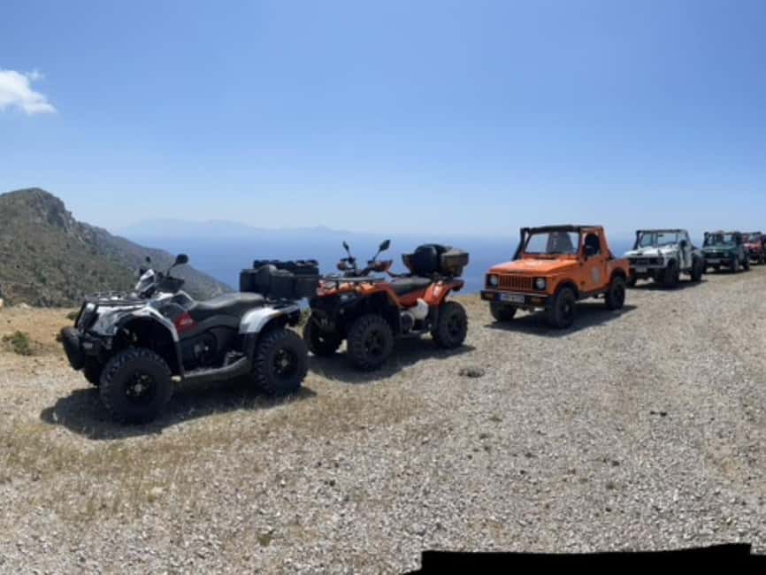 Kos: Guided Jeep or Quad Off-Road Tour with Drinks and Lunch - Village roads and the rougher mountain tracks