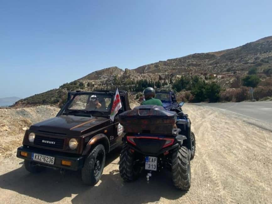 Kos: Guided Jeep or Quad Off-Road Tour with Drinks and Lunch - Starting at Moto Harley and getting ready