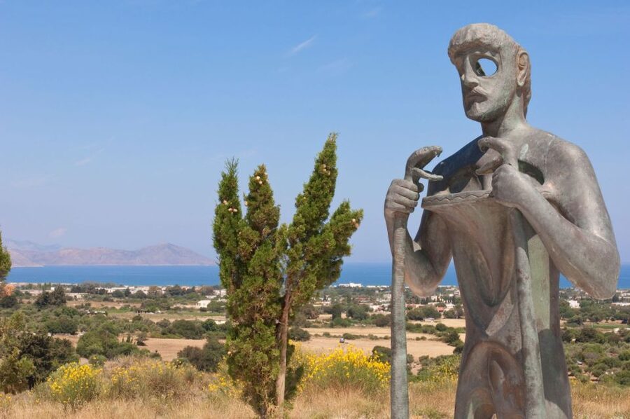 Kos: Island Tour to Asklepieion and Zia - Andimachia and its traditional windmill