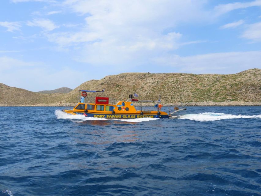 Kos Town: Glass-Bottom Boat Cruise with Swimming Stops - Key points at a glance