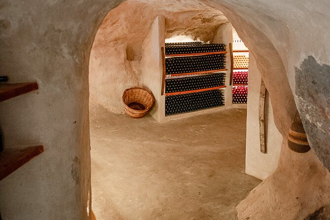 Kostantakis Winery - Milos Island Tour & Wine Tasting Experience - The natural cave adds character