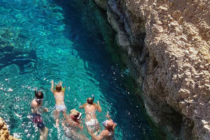 Koufonissia & Rina Cave with BBQ lunch - Rina Cave: the most unusual swim of the day