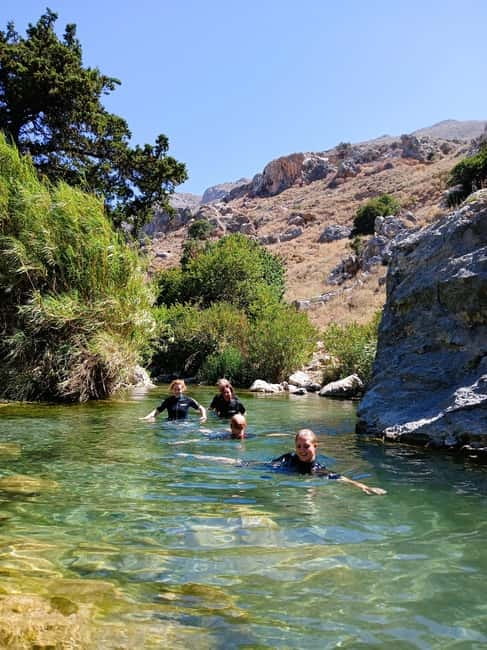 Kourtaliotiko Gorge: Guided River Adventure Trek with Lunch - Small details make the gorge worth the time