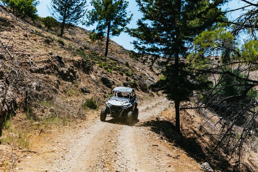 Kremasti: Rhodes 4x4 Buggy Off-Road Tour - Forest tracks, mountain climbs, and wide island views