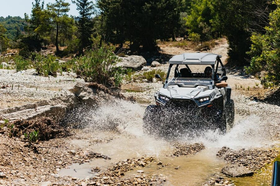 Kremasti: Rhodes 4x4 Buggy Off-Road Tour - Afternoon sun or a sunset departure
