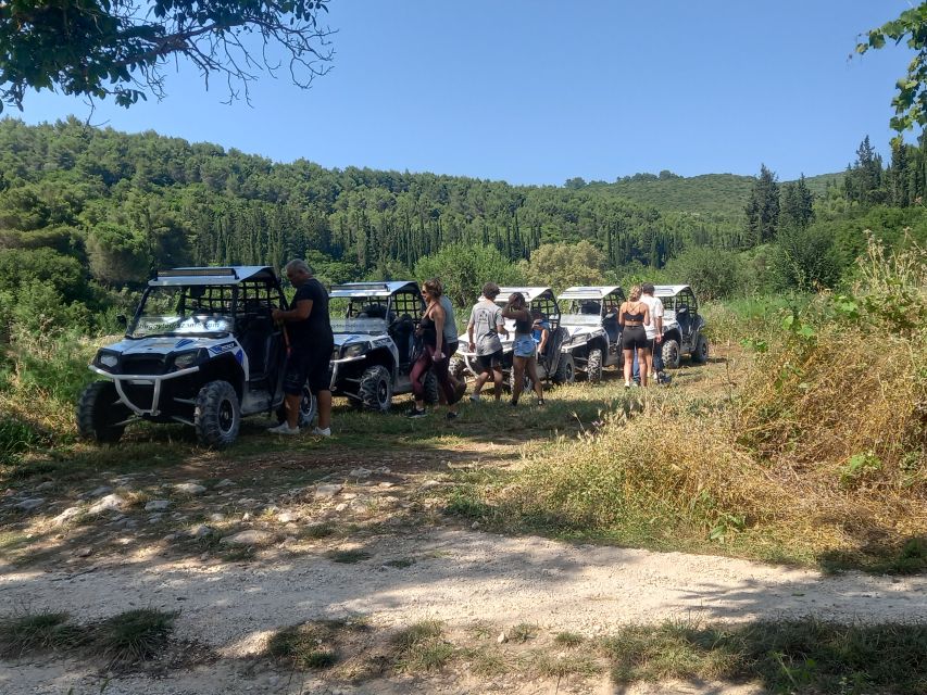 Laganas: Off-Road Buggy Adventure in Zakynthos with Lunch - Marathias and the view toward Turtle Island