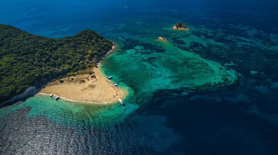 Laganas Zakynthos: Marathonissi, Keri Caves and Turtles Spot - Turtle Island and the large cave