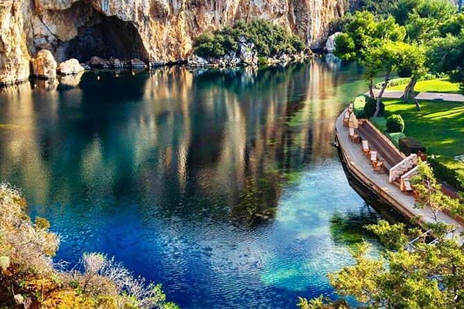 Lake Vouliagmeni Thermal Spa And Temple Of Poseidon Private Full Day Tour - Lake Vouliagmeni, a swim with a side of tiny fish