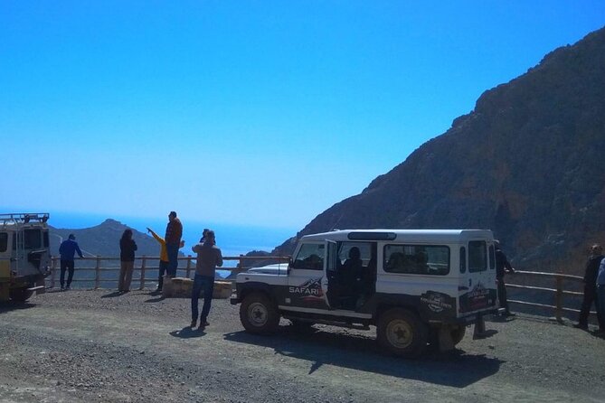 Land Rover Safari: Tripitis Gorge and Beach, South Crete - The three-course lunch adds real value