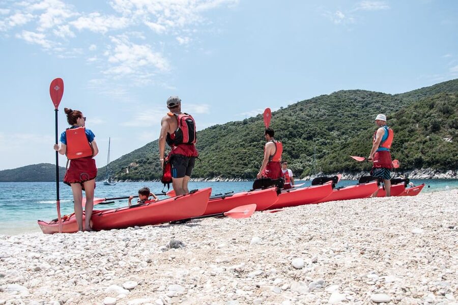 Lefkada: Blue Cave Kayak Tour with a Taste of Greece - Key points before you book