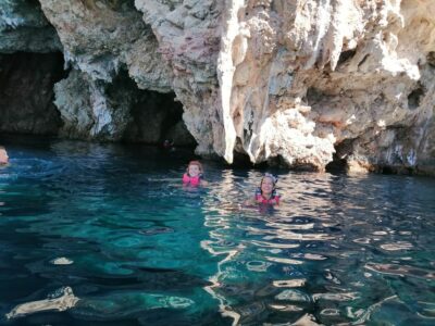 Blue Cave Kayak Tour with a Taste of Greece