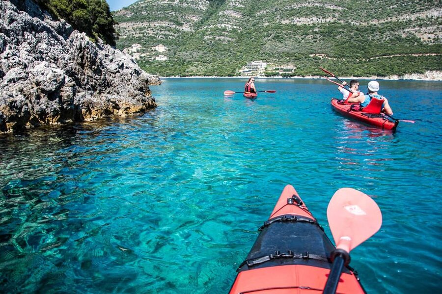 Lefkada: Blue Cave Kayak Tour with a Taste of Greece - Morning or afternoon: choosing your start time