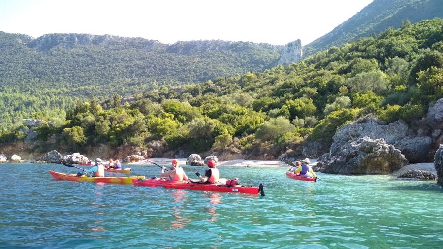 Lefkada: Full Day Sea Kayaking Tour - What the pace feels like on the water
