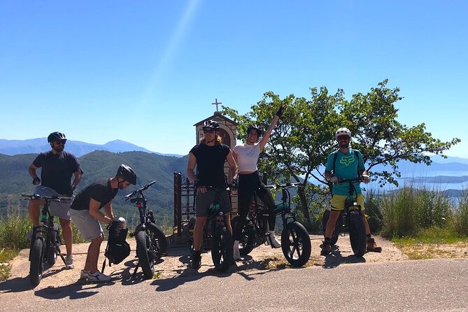 Lefkada: Mountain Gems Electric Fat Bicycle Tour & Tasting - Alexandros combines quiet redevelopment with old olive-oil history