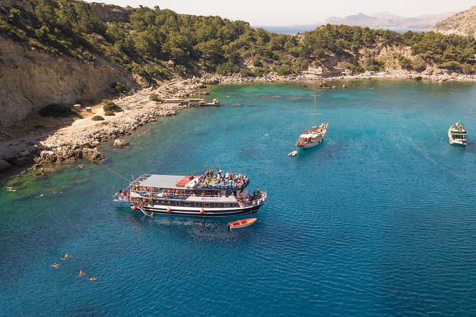 Lindos Day Cruise from Rhodes Town with Swimming stops and Hotel Transfers - Starting at Mandraki Harbor at 7:30 am