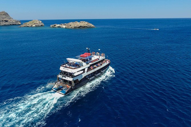 Lindos Full Day Boat Tour with Swimming - Three free hours to make Lindos your own