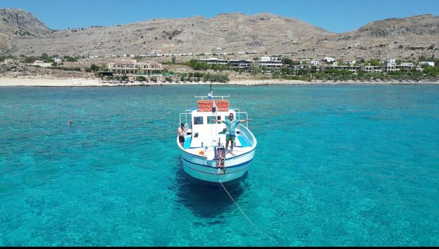 Lindos,Pefkos: All inclusive Swim & Snorkel Boat Cruise - Family suitability and swimming ability