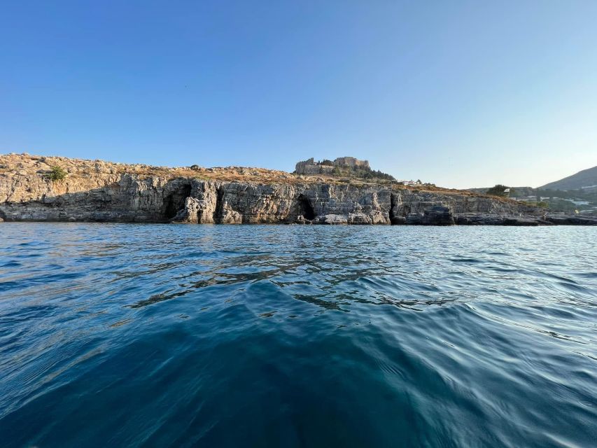 Lindos,Pefkos: All inclusive Swim & Snorkel Boat Cruise - The crew and the feel on board