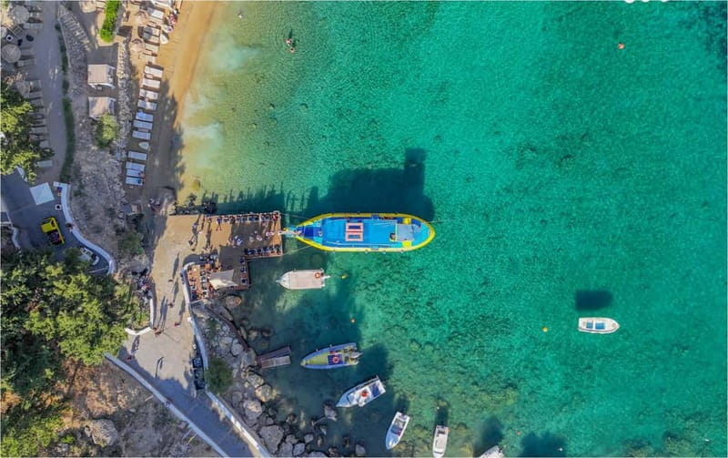Lindos: Submarine Cruise with Swimming Stop at Navarone Bay - The Navarone Bay swimming stop