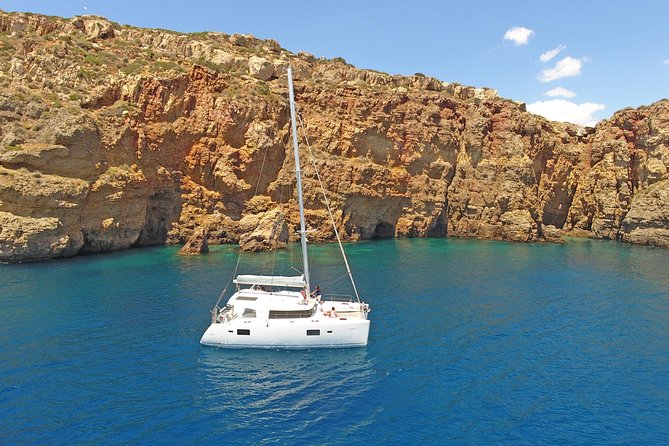 Luxury Catamaran Cruise from Athens with Traditional Greek Meal and BBQ - Second stop for snorkeling and clear water