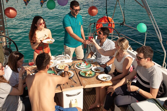 Luxury Catamaran Morning Semi-Private & Greek Gastronomy Athens - Swimming, snorkeling, and SUP without extra rental fees