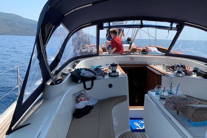 Luxury Day Cruises to Ithaca - swimming, snorkeling food and more ! - What is included on the boat