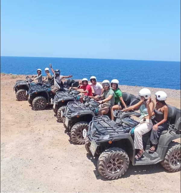 Malia: Off-Road Quad Safari Tour with Lunch and Transfers - The final coastal track keeps the energy up