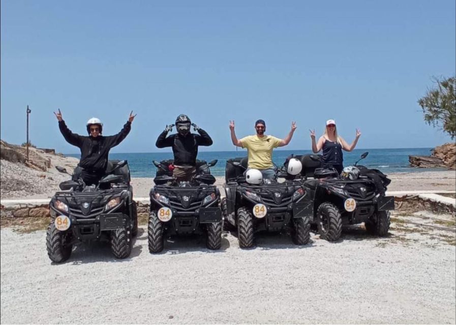 Malia: Off-Road Quad Safari Tour with Lunch and Transfers - Quad sharing and driver rules need careful attention