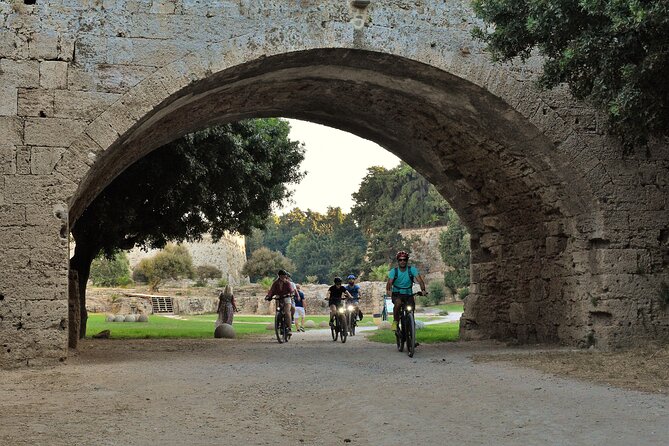 Mediaeval Rhodes E-bike Highlights Photo Tour Morning/Sunset - Elli Beach, the aquarium, and the northern tip