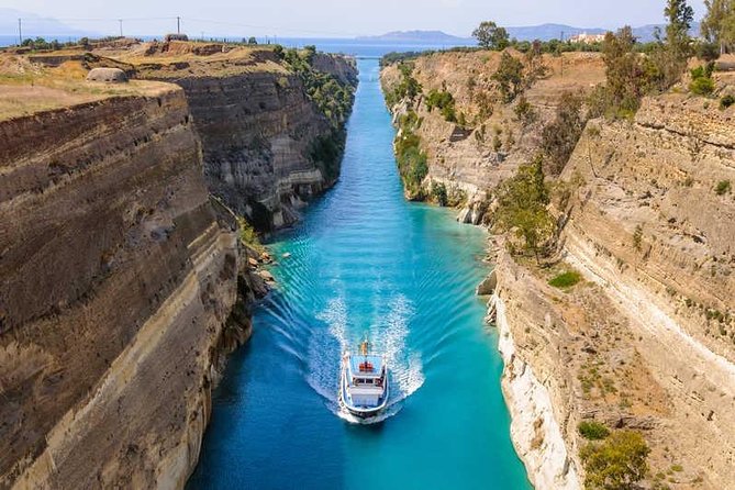 Mercedes Private Tour Nafplio, Corinth Canal, Nemea Wine Tasting - Crossing the Corinth Canal in 30 Minutes
