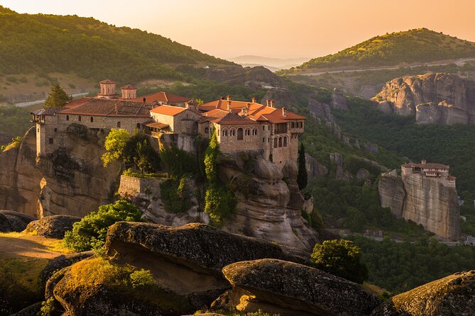 Meteora Day Trip with central Pick up & optional Lunch - Four hours through the Greek countryside