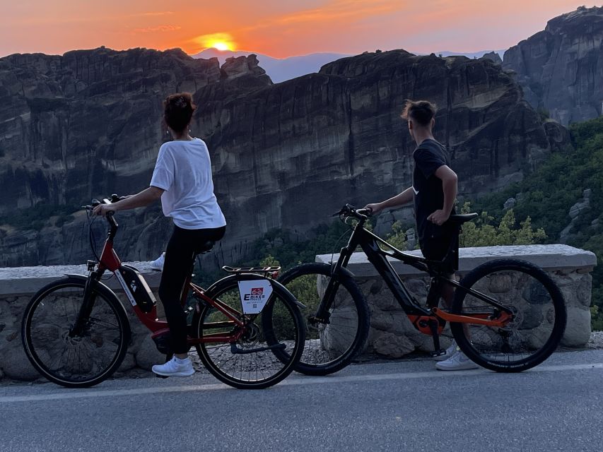 Meteora: E-Bike Epic Sunset Tour With Local Guide & Drink - Why an e-bike makes Meteora more enjoyable