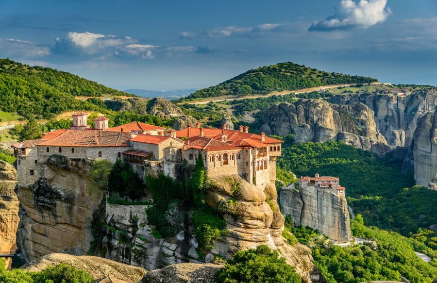 Meteora Evening Tour with Breathtaking Sunset View - The sunset viewpoint above the valley