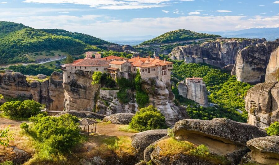 Meteora: Guided Sunset Tour with Monasteries & Caves Visit - The four major monastery viewpoints