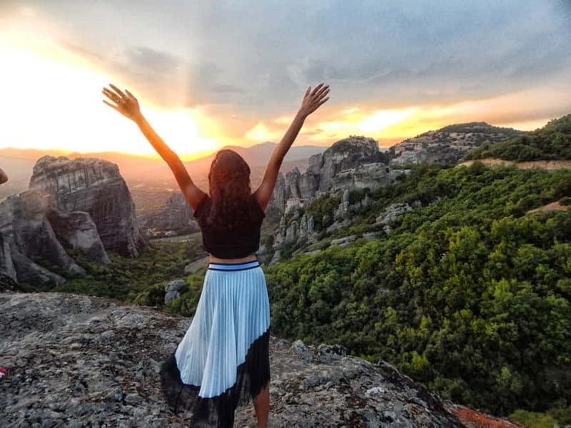 Meteora: Majestic Sunset Tour & Monasteries with Local Guide - The Bandovas hermit caves