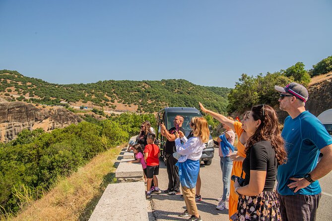 Meteora Monasteries Half-Day Small Group Tour with Transport - Holy Trinity and Saint Stephen from the outside