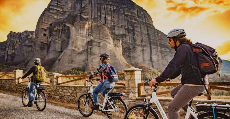 Meteora Sunset Tour on E-bikes - Why an e-bike is the right tool for Meteora
