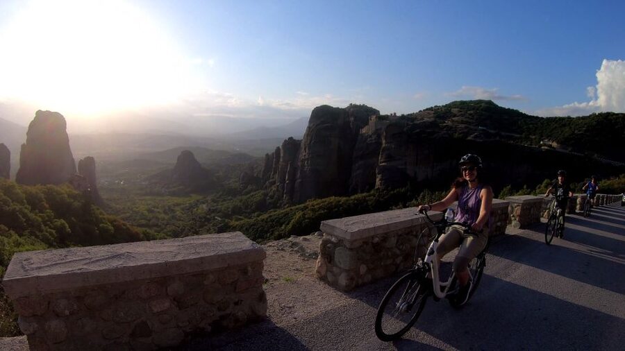 Meteora Sunset Tour on E-bikes - Stories, geology, and religion between the viewpoints