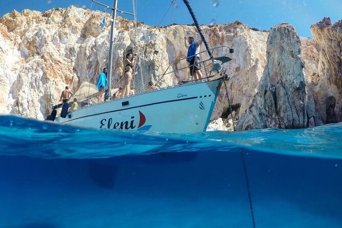 Milos and Polyaigos Full Day Cruise with Meals and Snorkelling - South-coast beaches: Tsigrado, Fyriplaka, and Provatas